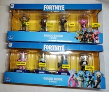 Domez Fortnite Squad Mode 4 Pack + Dance Squad 4 Pack Lot Set (USA SHIPS FREE)