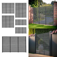 Privacy Wooden Patio Gate Backyard Wall Fence Porch Decorative Fencing Panel 6FT