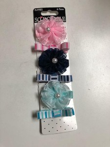 baby blue hair clips