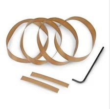 MINI PAKR Parts Replacement Belt Kit Basic 4 belts, 2 Teflon tape, 1 Wrench