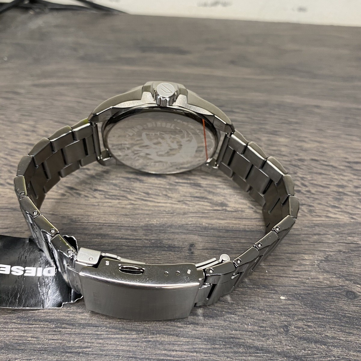 Diesel Watch Men In Black Stainless Steel Band DZ1864 | eBay