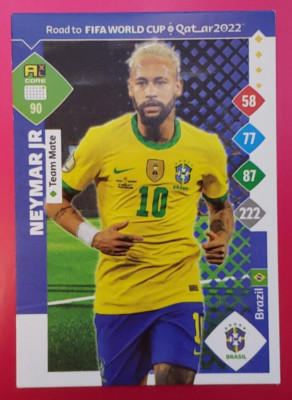 テレビ Neymar Neymar Jr. #90 Brazil - Panini Adrenalyn Road to Qatar 2022 | eBay