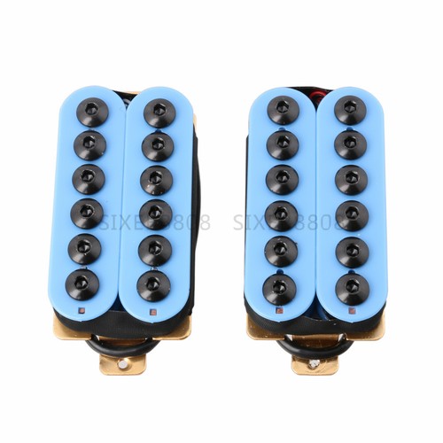 2PCS Ceramic Magnet Guitar Humbucker Pickup Set Bridge and Neck - Picture 8 of 20
