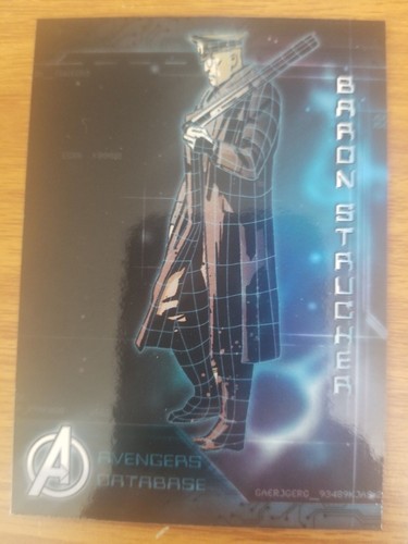2015 Upper Deck Avengers 2 Age of Ultron Avengers Database Singles Card NM-Mint - Picture 2 of 16