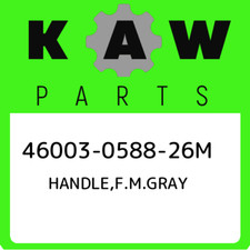 46003-0588-26M Kawasaki Handle,f.m.gray 46003058826M, New Genuine OEM Part