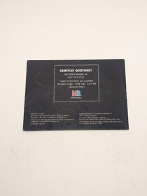 Captain Skyhawk(Nintendo NES, 1989) Instruction manual only NES-YW-USA