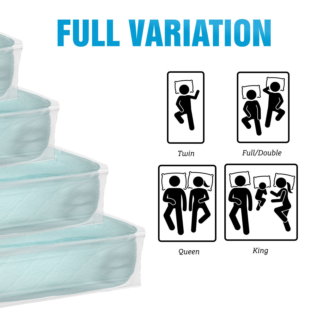 MATTRESS BAG TWIN SIZE 2 PACK HEAVY DUTY FOR MOVING & STORAGE BY