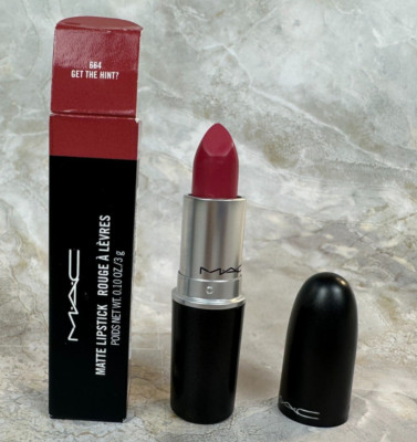 MAC Matte Lipstick, Color 664 MEHR, Full Size 3 g / 0.1 Oz. ''Get the Hint?'' NIB