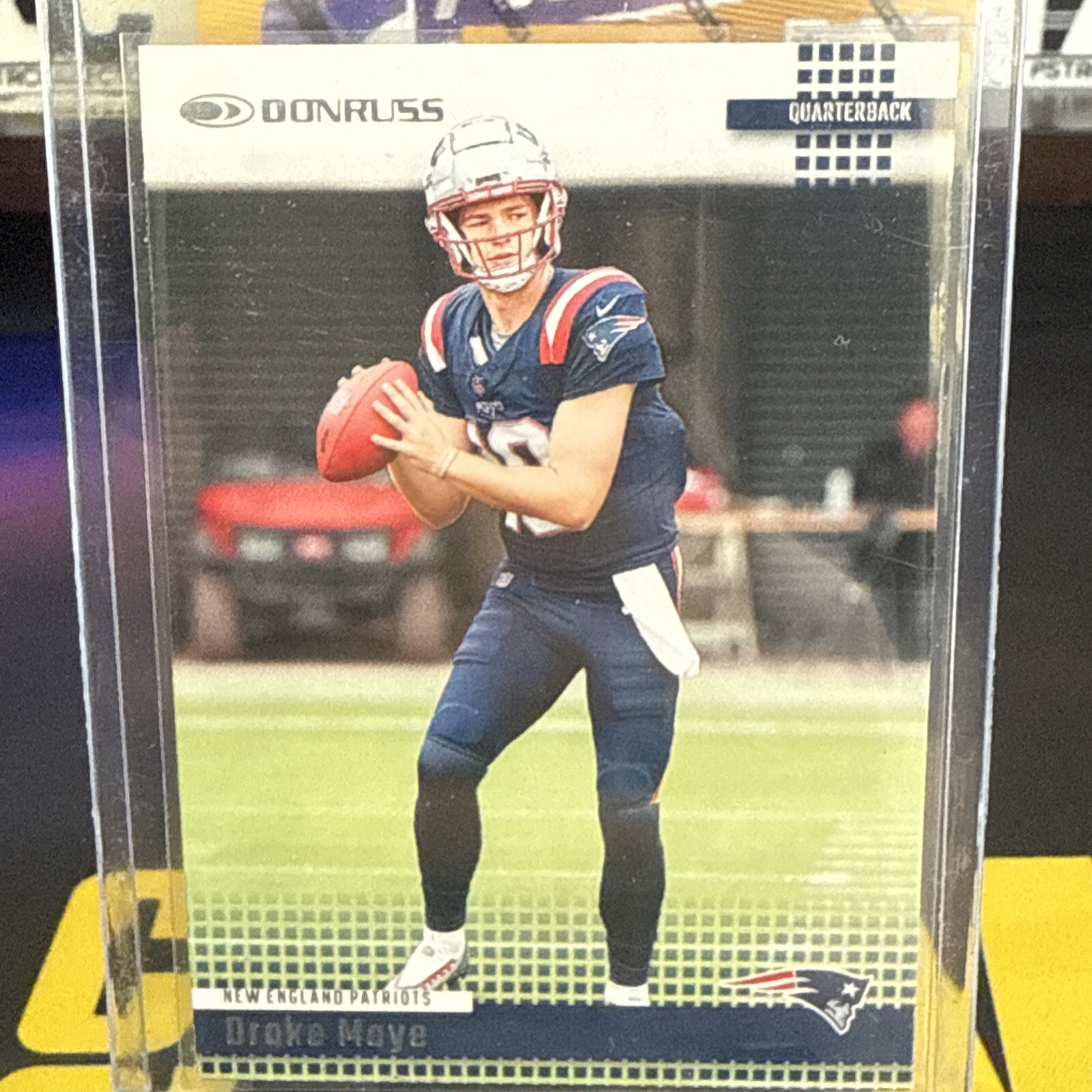 2024 Panini Donruss Football NFL #21 Drake Maye Rookie 1994 Retro Patriots