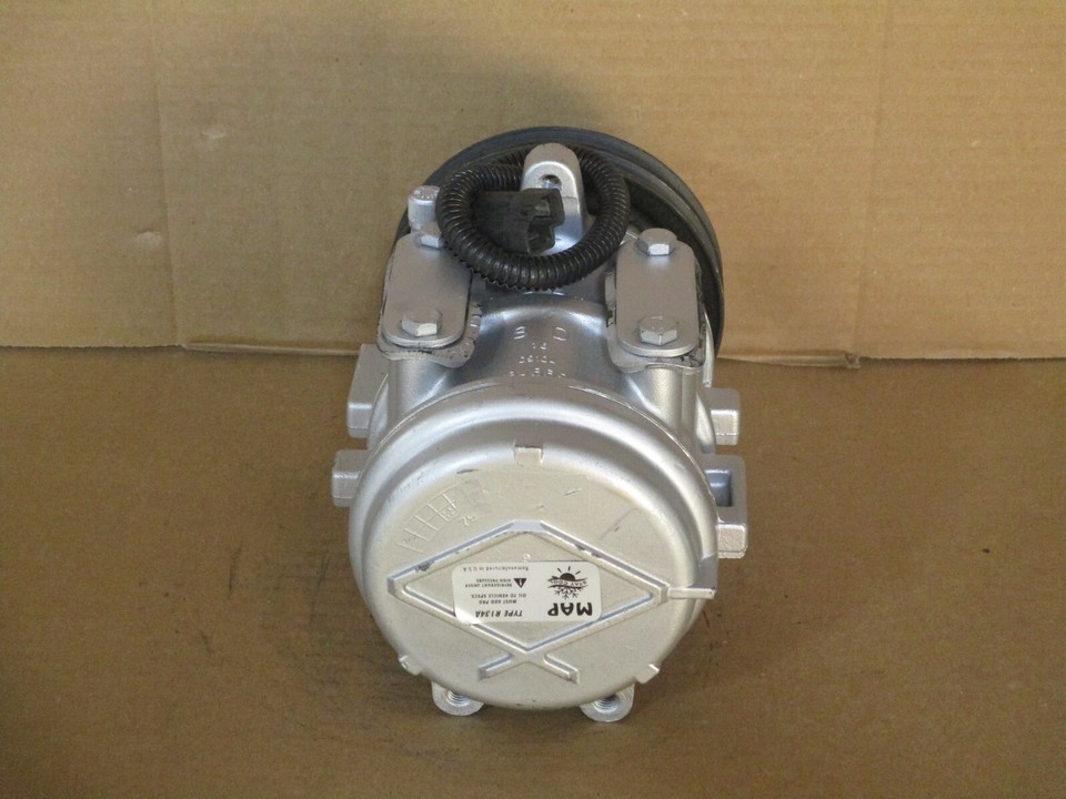 AC COMPRESSOR FITS 1985-1991 DODGE D100,D150,D250,D350 C171 2 GROOVE ...
