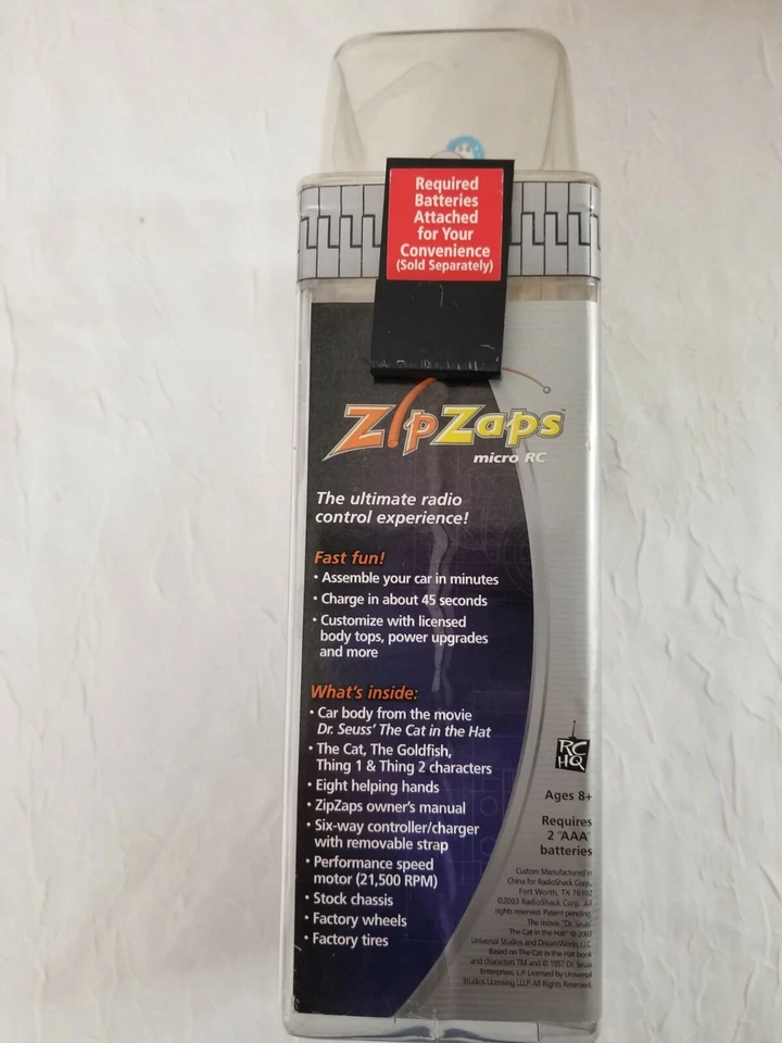 Zip Zaps Micro RC El gato en el sombrero Radio Control Coche Foto 4 de 4