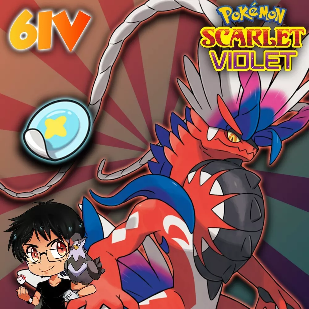 Koraidon (6IV, Battle Ready) – Pokemon Scarlet and Violet