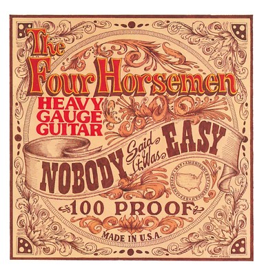 FOUR HORSEMEN - NOBODY SAID IT WAS EASY  CD NEU 