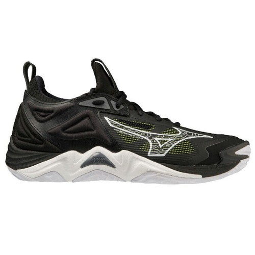 MIZUNO Volleyball Shoes WAVE MOMENTUM 3 V1GA2312 Black White from JAPAN NEW - Picture 10 of 16