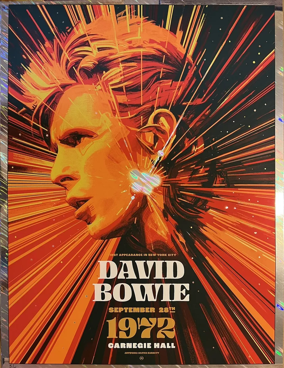 David Bowie Bowienet 2000 Rare Billboard industry ad 13.5 x 11