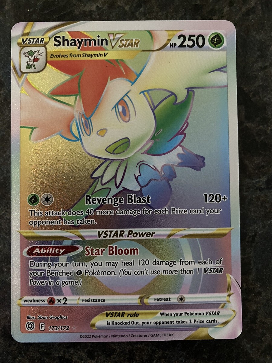 pokmon trading card games shaymin vstar premium collection Pokemon TCG: Collection, 8 Booster Packs and Foil Cards, Collectible Game Gift for Boys and Girls Ages 6+ You can never count yourself out of a battle when Shaymin V and Shaymin VSTAR are on your side 2022 Pokemon TCG - Brilliant