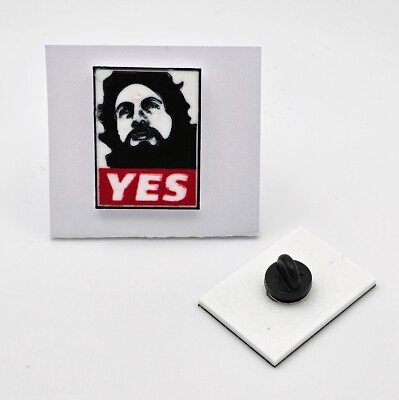 Daniel Bryan Ja Logo 3D Druck Pin Anstecker WWE AEW Danielson Wrestling Fan hergestellt in UK
