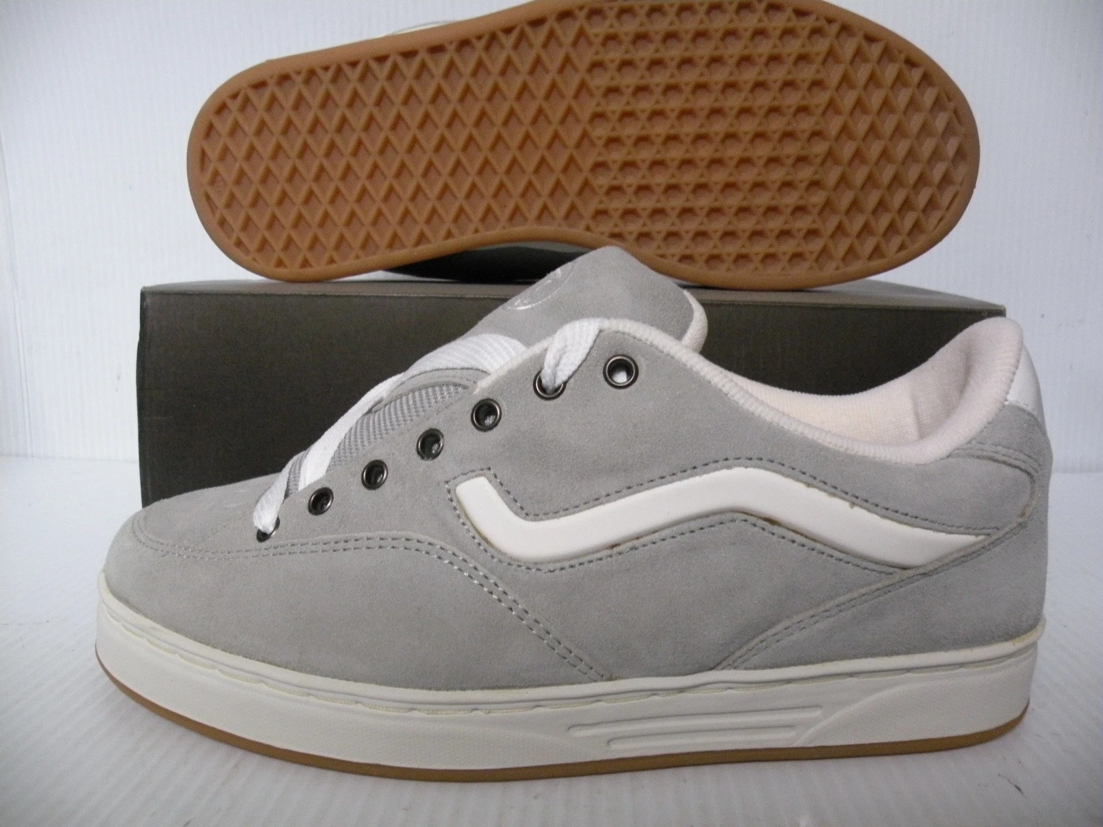 VANS SPIVEY SCARPE DA GINNASTICA BASSE SKATEBOARD SNEAKERS SPORTIVE UOMO GRIGIO TAGLIA 8 NUOVE