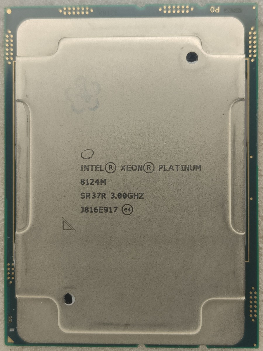 Intel Xeon Platinum 8124M CPU SRD1Y 18-Cores 3GHz LGA3647 240W