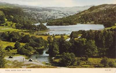 Postkarte - Rydal Wasser aus weißem Moos - Ansicht