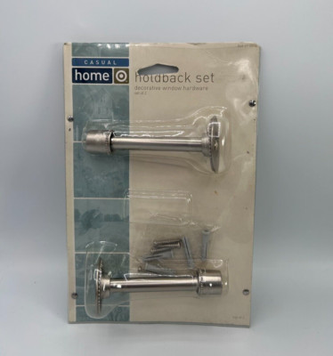 Target Home Hold Back Decorative Window Hardware Set of 2 Sealed Deadstock
