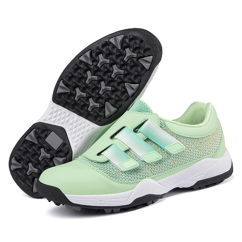 Professoinal Women Golf Shoe Outdoor Anti-slip Girl Golf Athletic Racing Sneaekr - Image 2 of 4