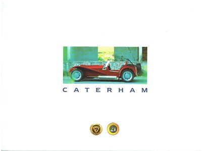 CATERHAM SEVEN 2.0 VX , K-SERIES , CLASSIC & SUPERLIGHT / 21 1997 SALES BROCHURE