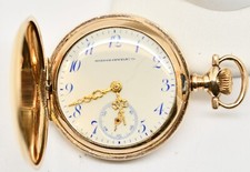 Vintage Gordon Jewelry Co. G.F. Pocket Watch 17 Jewels Swiss Mov.  WATCH166