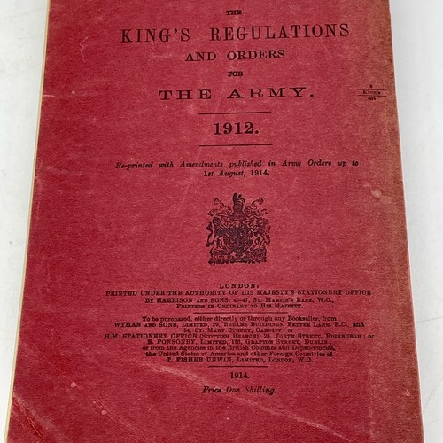The King's Regulations and Orders for the Army 1914, Antique Paperback Manual - Foto 5 di 6