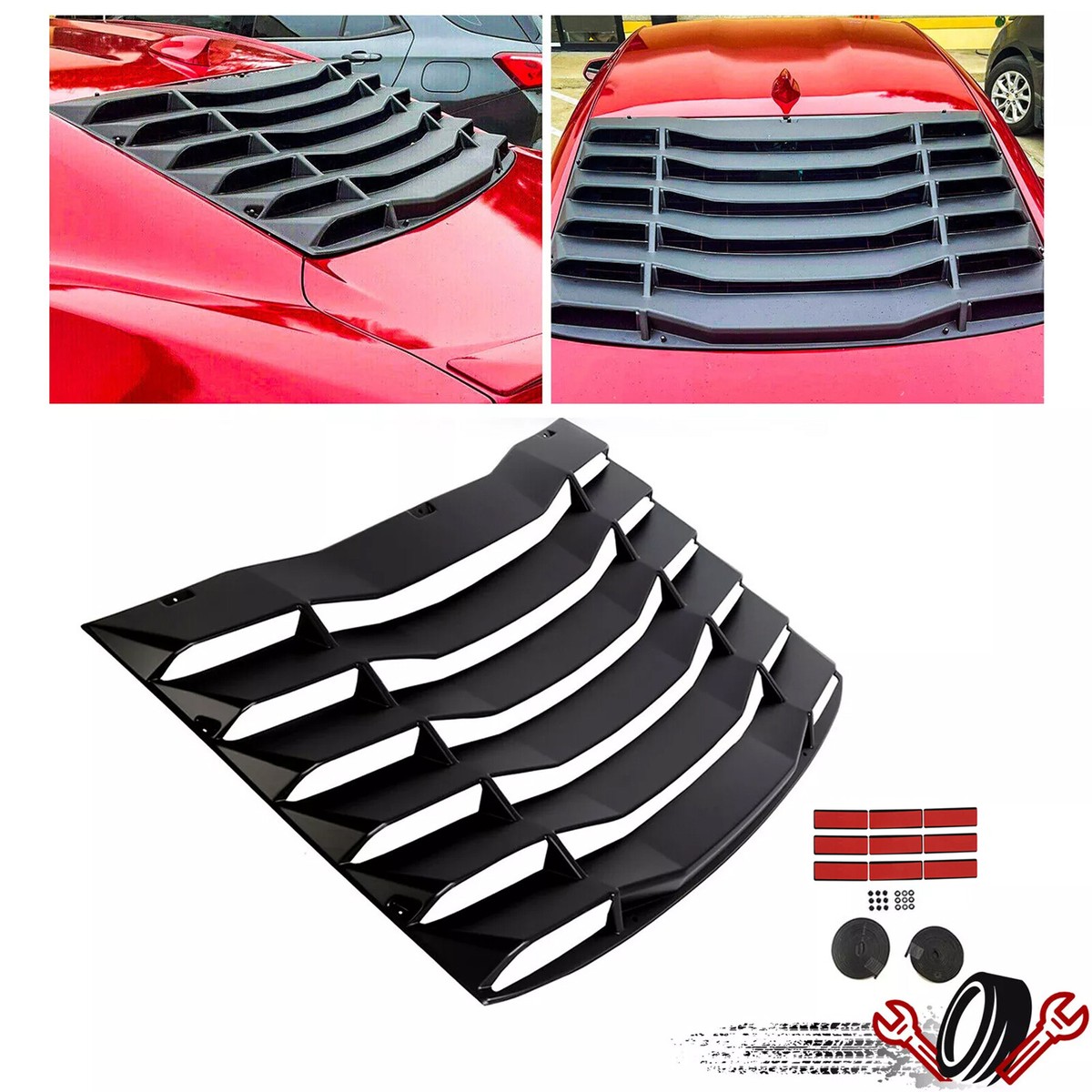 リアサイドウィンドウルーバー 車用リアウィンドウブラインド リア