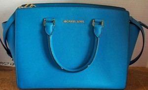 michael kors turquoise bag