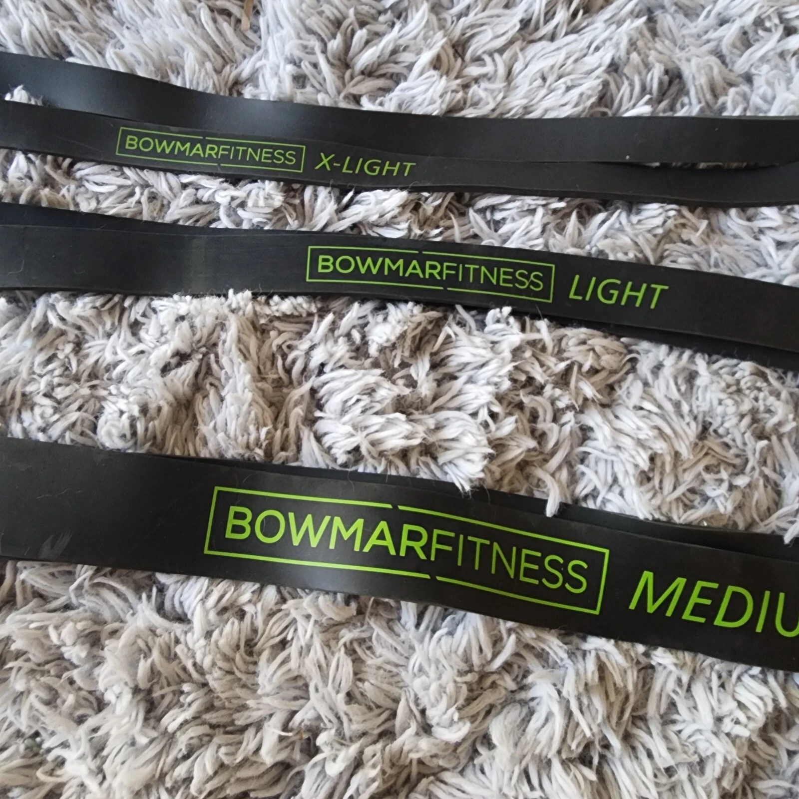 Bowmar Fitness Set Of 3 Resistance Bands