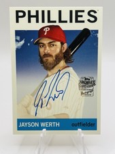 2023 Topps Archives - #64FF-JW Jayson Werth 1964 Fan Favorites Autograph