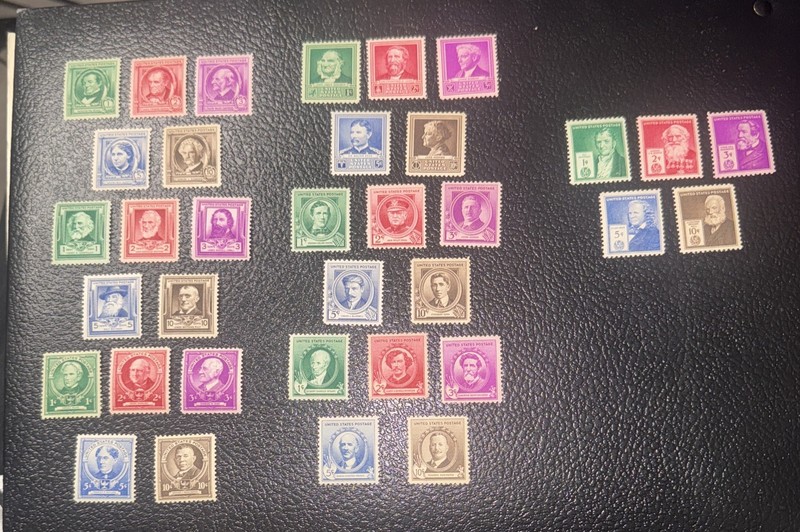 U.S. Postage - Sc#859-893. Complete Set. Stamps - Mint NH Set Of 35
