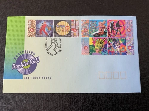 Australia 1998 #1662a-l,1663-1674 Rock ‘n’ Roll In Australia - 4 FDCs