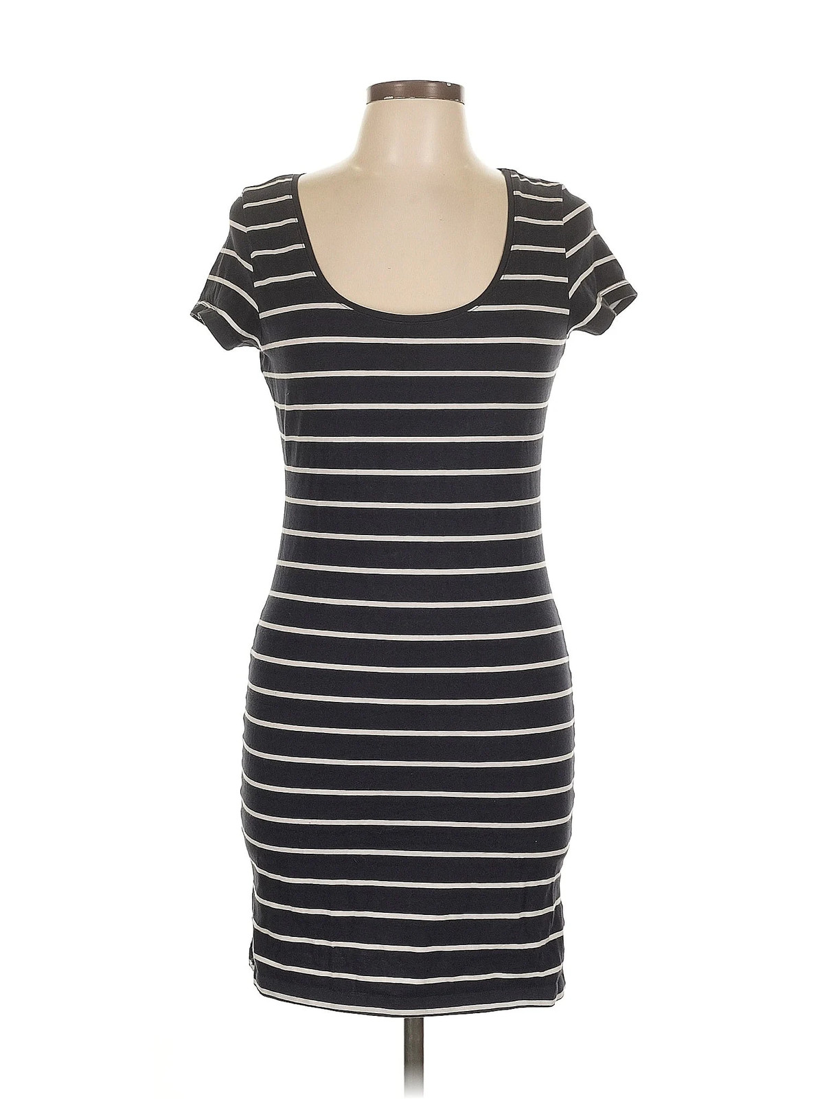 H&M Women Black Casual Dress L