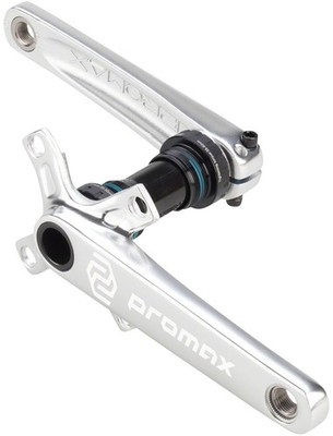 Promax CF-2 160mm 2-Piece Aluminum Crankset with 24mm Spindle & English BB