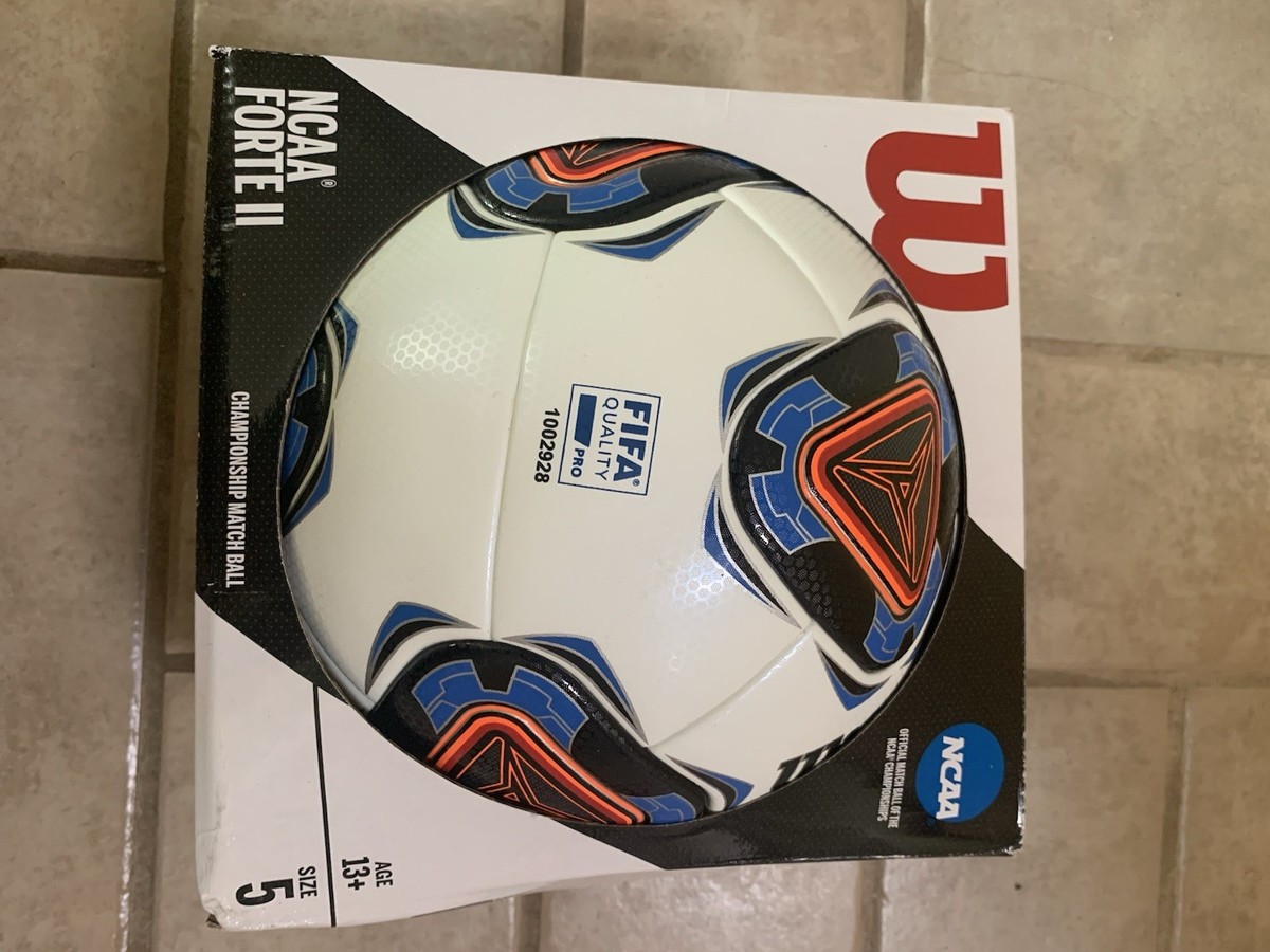 Wilson Forte Fybrid II NCAA Soccer Official Match Ball White | eBay