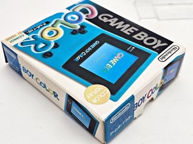 Nintendo Game Boy Color Teal Boxed Japan
