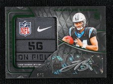 2024 Panini Black Laundry Tag 5/5 Jonathon Brooks #BOJ-JBR Patch Auto 04uh