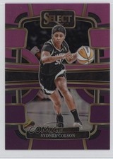2024 Panini Select WNBA Concourse Pink & Purple Prizm 91/99 Sydney Colson 1se7