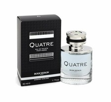 Boucheron Quatre pour homme 1.7 oz EDT spray mens cologne 50 ml NIB