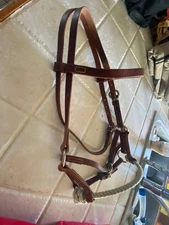 Original Cowboy Tack Brand Dennis moreland Side pull used western tack FREE SHIP