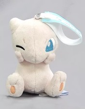 Mew both hands on cheeks/one eye closed I LOVE MEW big Plush Doll 11cm 2016 