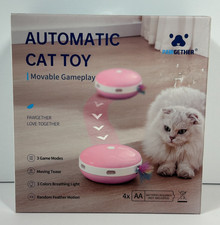 Engaging Automatic Cat Toy: 3 Speeds for Active Playtime Mobil mode -New sealed-
