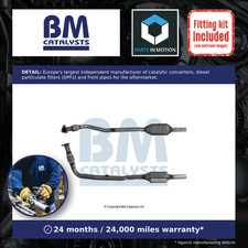 Catalytic Converter Type Approved + Fitting Kit fits VW POLO Mk3 1.0 94 to 99 BM