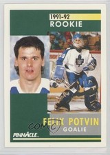 1991-92 Pinnacle Rookie Felix Potvin #345 1fa9