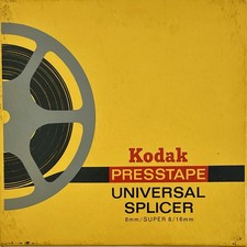 Kodak Presstape Universal Splicer Model No. D 550 8mm/Super 8/16mm VG Condition