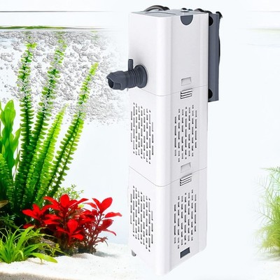 6W 500L/h Aquarium Filter Aquarium Pumpe Aquarium Innenfilter Leiser Filterpumpe