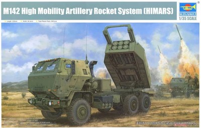 Trumpeter 1/35 M142 High Mobility Artillery Rocket System (HIMARS) Vehicle 01041